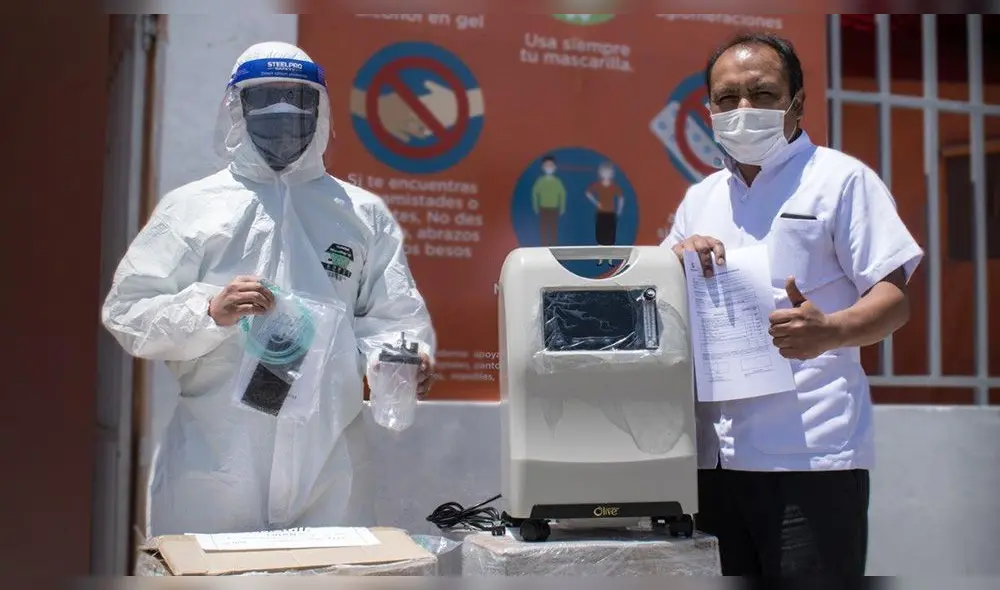 Minera Cerro Verde hizo donación. Foto: Difusión Minera Cerro Verde hizo donación. Foto: Difusión