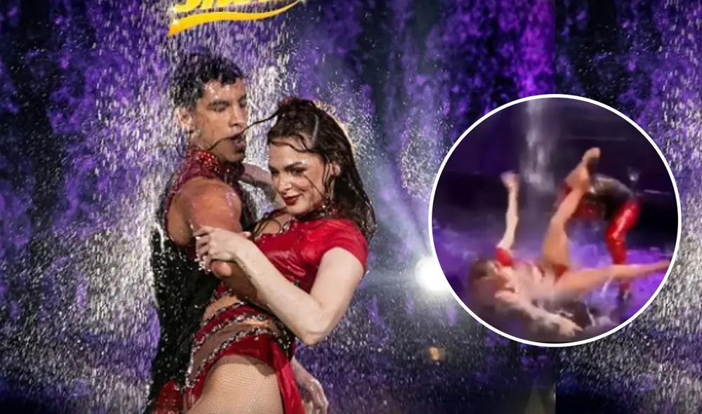 Santiago Suárez bailó bachata junto a su compañera en "El gran show". Foto: composición LR/ Instagram/ El gran show/ captura/ América TV