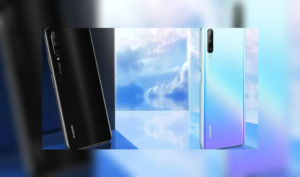 Huawei Y9S llegará en colores negro y nácar.