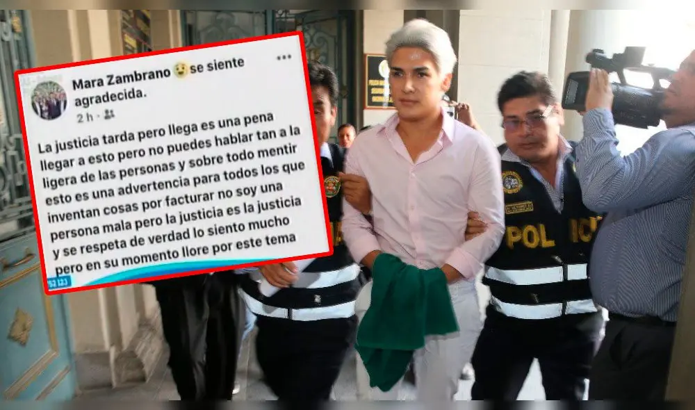 Mamá de Carlos Zambrano se pronuncia tras prisión efectiva de 'Zorro' Zupe [VIDEO]