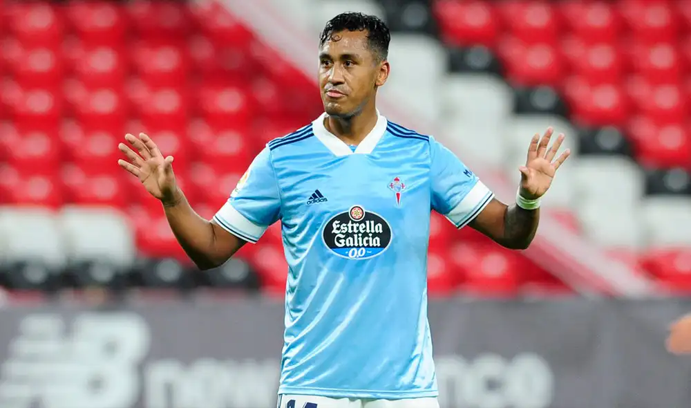 Renato Tapia fue fichado por el Celta esta temporada. Foto: Twitter Celta de Vigo
