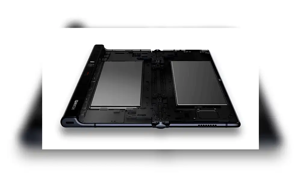 El Huawei Mate Xs cuenta con una batería de 4.500 mAh. El Huawei Mate Xs cuenta con una batería de 4.500 mAh.