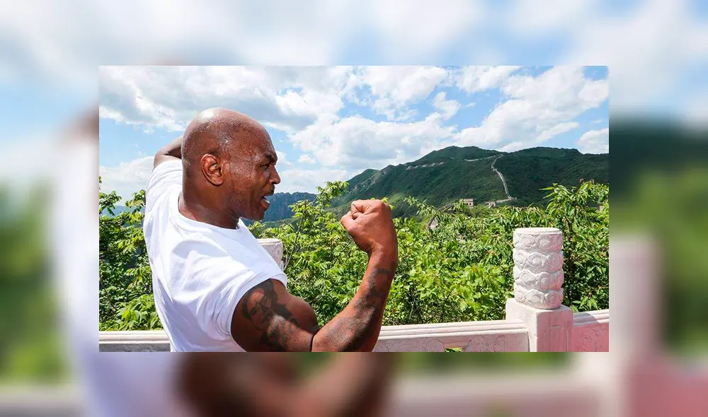 Mike Tyson se fuma un gigantesco porro de marihuana [VIDEO]