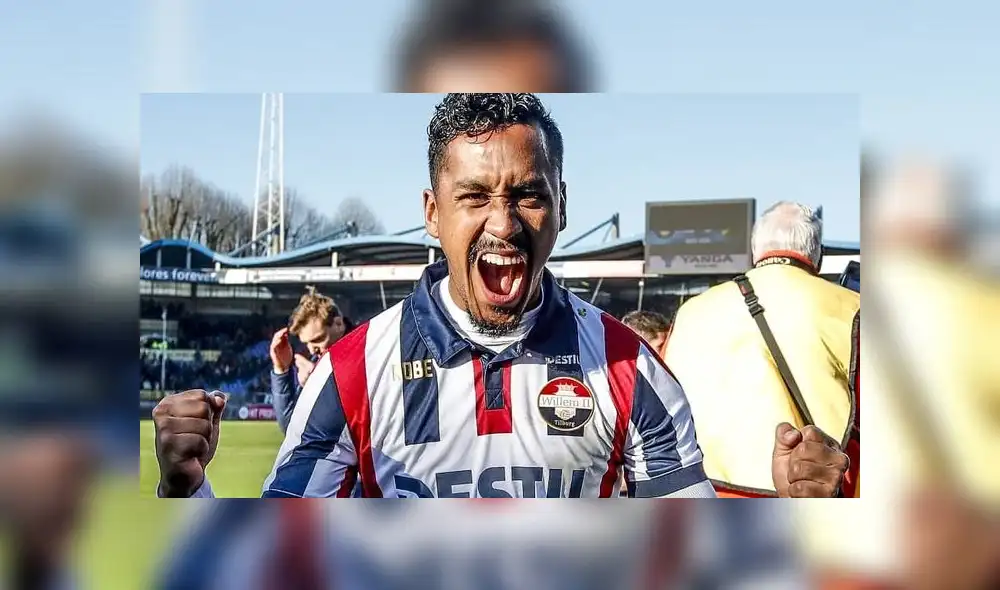 Renato Tapia fue incluido en el once ideal tras debutar con el Willem II 