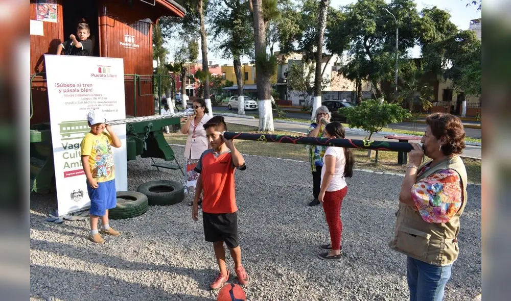 Actividades del "Vagón cutural y ambiental".