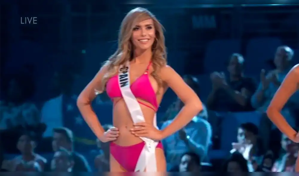 Angela Ponce ovacionada en el Miss Universo al desfilar en bikini [VIDEO]