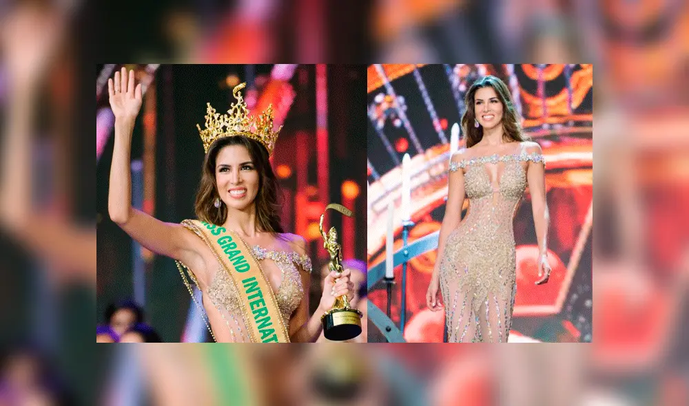 Miss Grand International 2017: ¿Quién creó el elegante y hermoso vestido de María José Lora?