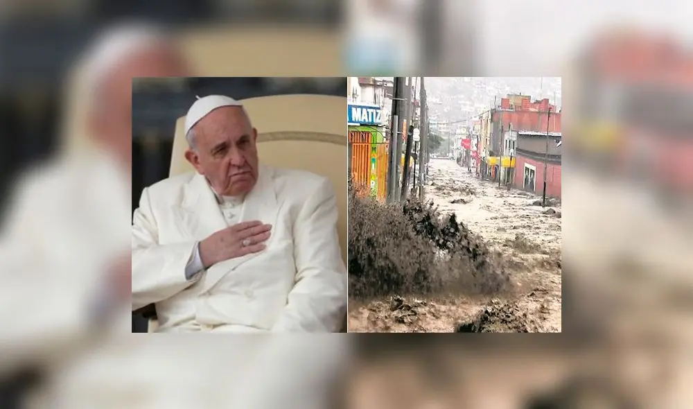 Papa Francisco envía palabras de condolencias al “querido pueblo del Perú”