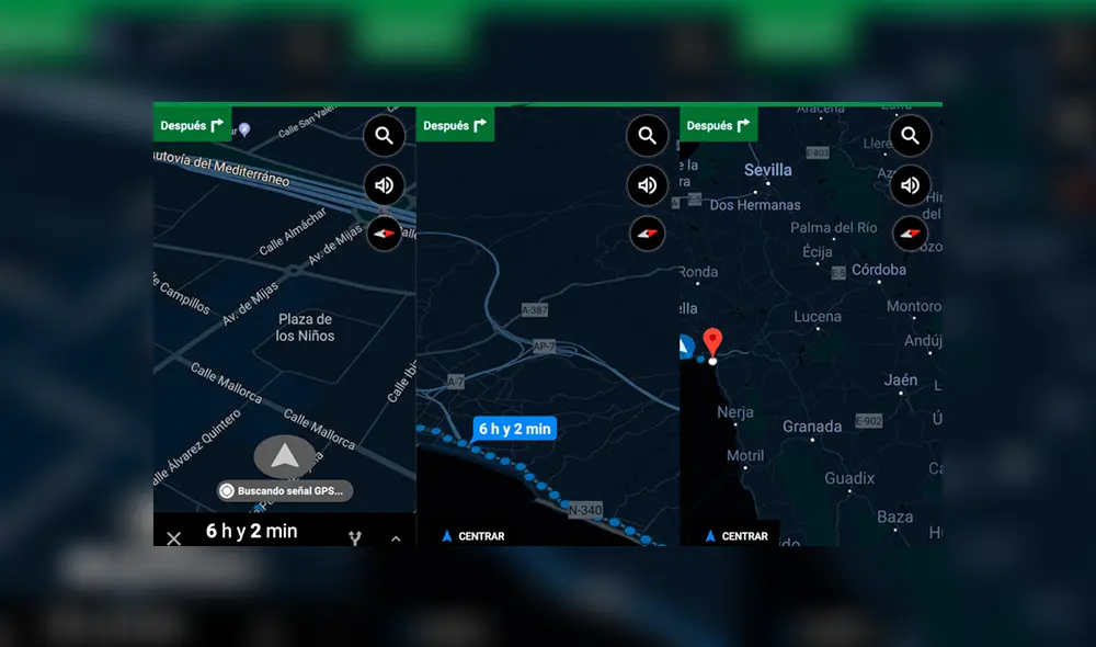 Así podrás activar el tema oscuro en Google Maps.