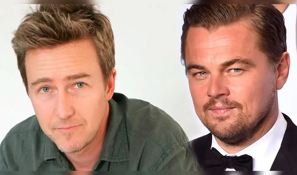 Edward Norton le salvó la vida a Leonardo DiCaprio Edward Norton le salvó la vida a Leonardo DiCaprio