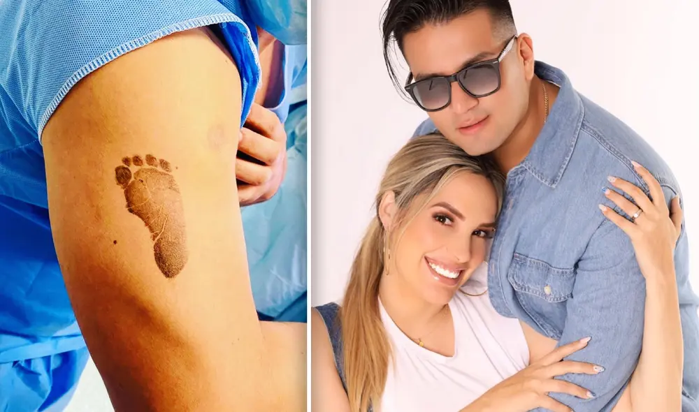 Deyvis Orosco le dejó un mensaje al bebé y le dejó en claro que lo acompañará durante toda su vida. Foto: composición Instagram