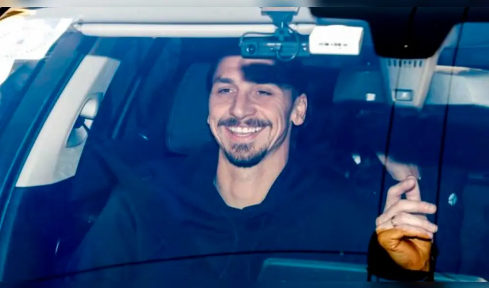 Ztalan Ibrahimovic ya está en Italia para jugar por el AC Milan.