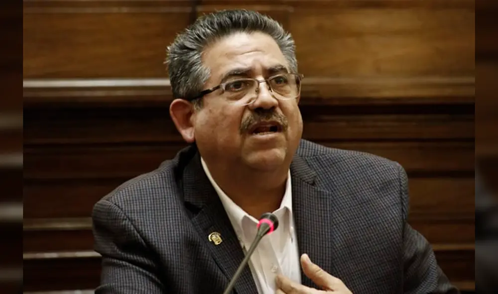 Manuel Merino asegura que se refirió a que respetarán el proceso establecido en la Constitución. Foto: Antonio Melgarejo/La República.