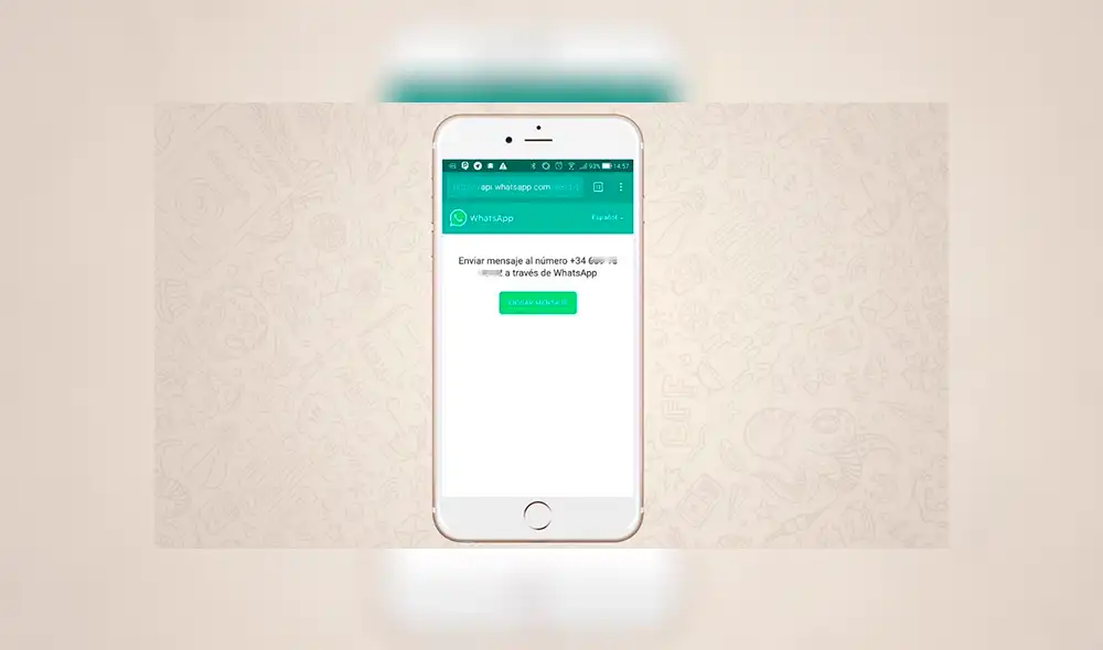 WhatsApp: conoce cómo enviar mensajes a cualquier número sin agregarlo como contacto [FOTOS]