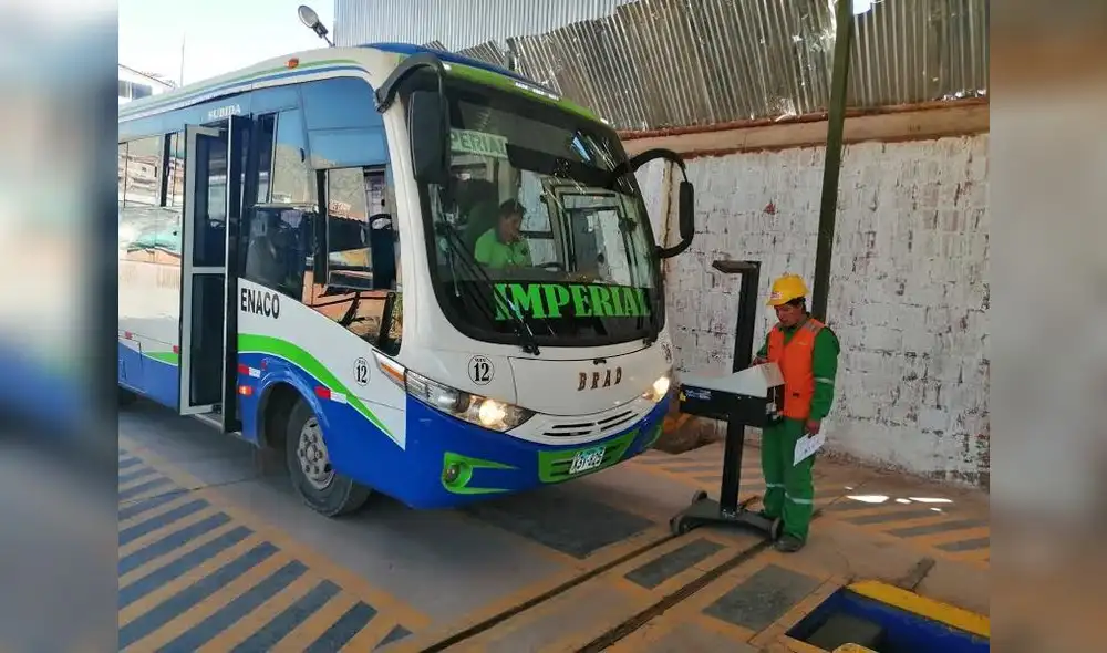 inspecciones de los vehículos son importantes para la población y para los choferes.