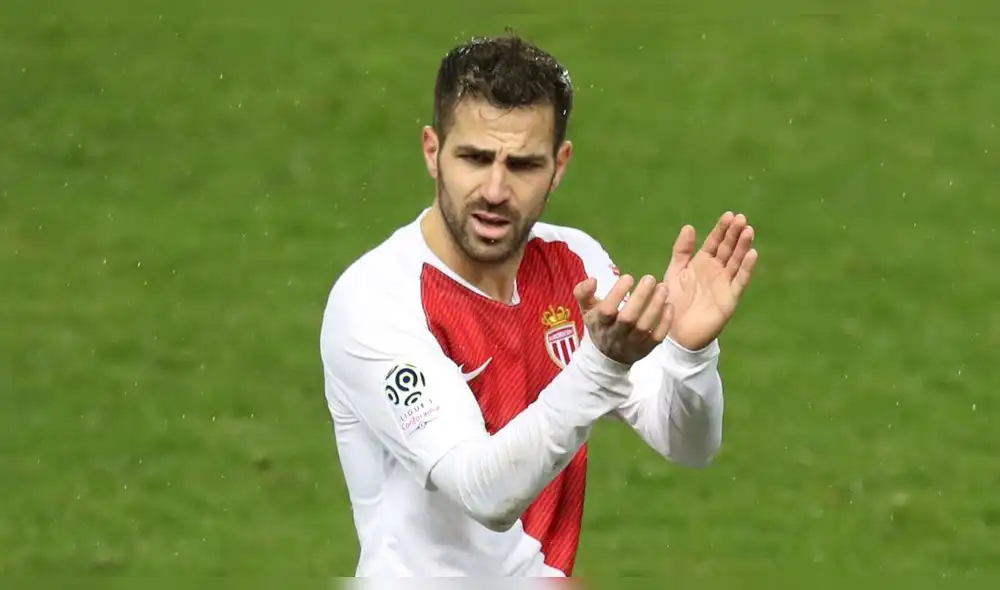 El volante español, Cesc Fábregas, juega actualmente en el Mónaco de la Ligue 1. Foto: Internet.
