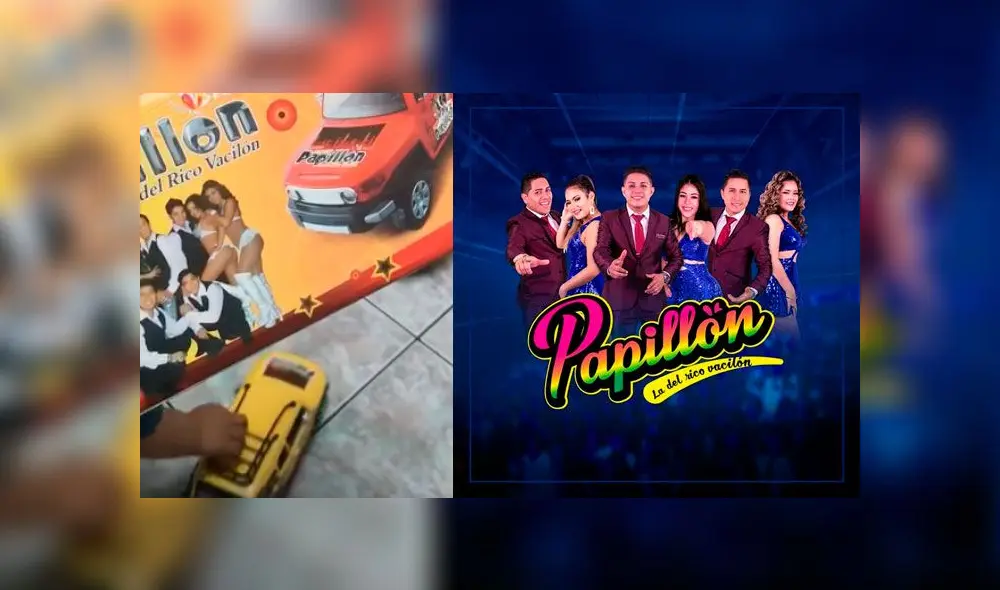 Niño recibe juguete de navidad que reproduce canciones del grupo ‘Papillón’ [VIDEO]