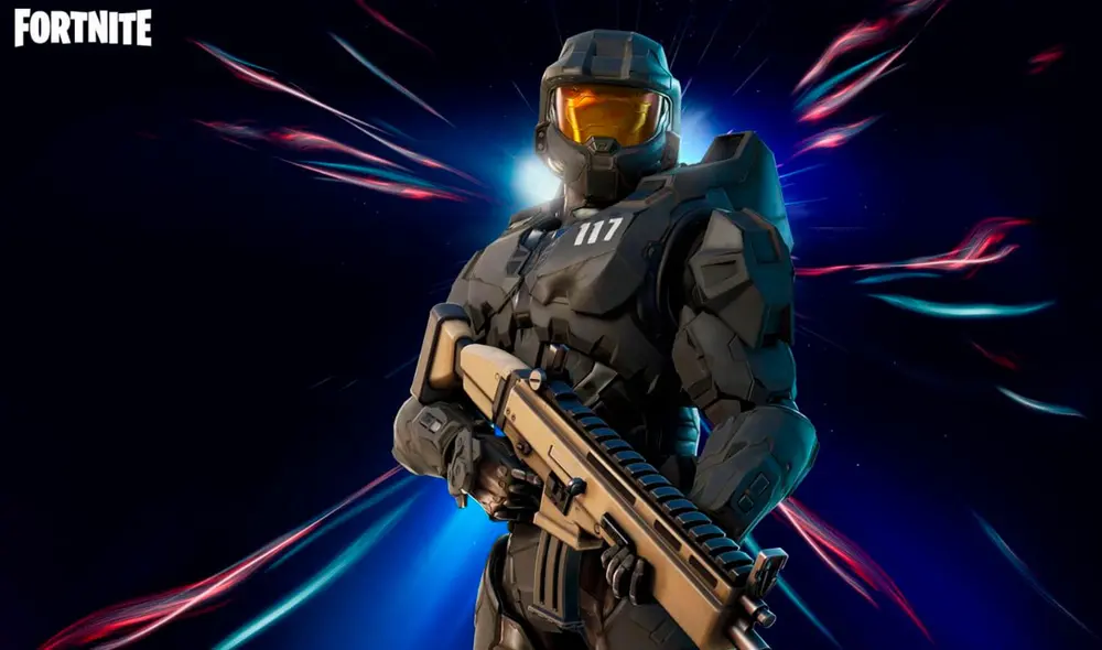 Así luce Master Chief de Halo en la temporada 5 de Fortnite. Foto: Level Up