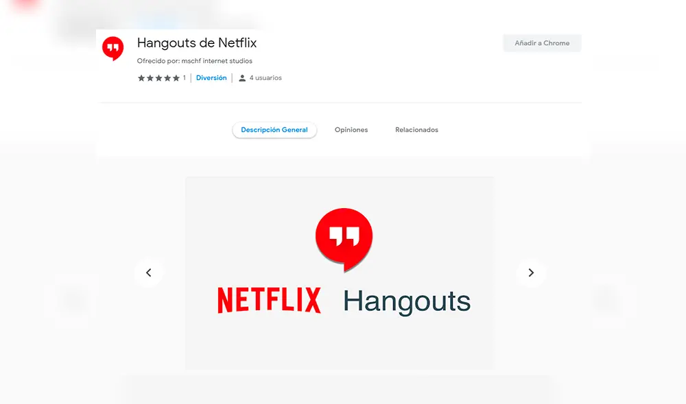 Con este truco para Google Chrome podrás ver Netflix sin que nadie lo descubra. | Foto: Chrome