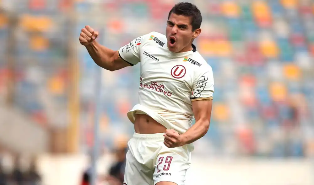 Al minuto del Universitario vs. Real Garcilaso, Aldo Corzo abrió el marcador para poner en ventaja a su equipo por la última jornada del Clausura de la Liga 1 desde el Estadio ‘Monumental’ de Ate. Al minuto del Universitario vs. Real Garcilaso, Aldo Corzo abrió el marcador para poner en ventaja a su equipo por la última jornada del Clausura de la Liga 1 desde el Estadio ‘Monumental’ de Ate.