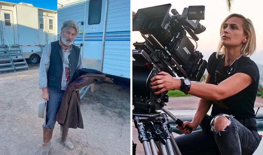 Amigo de Halyna Hutchins, víctima del disparo de Alec Baldwin, opina sobre el incidente. Foto: composición/prensa de Rust/página oficial Halyna Hutchins