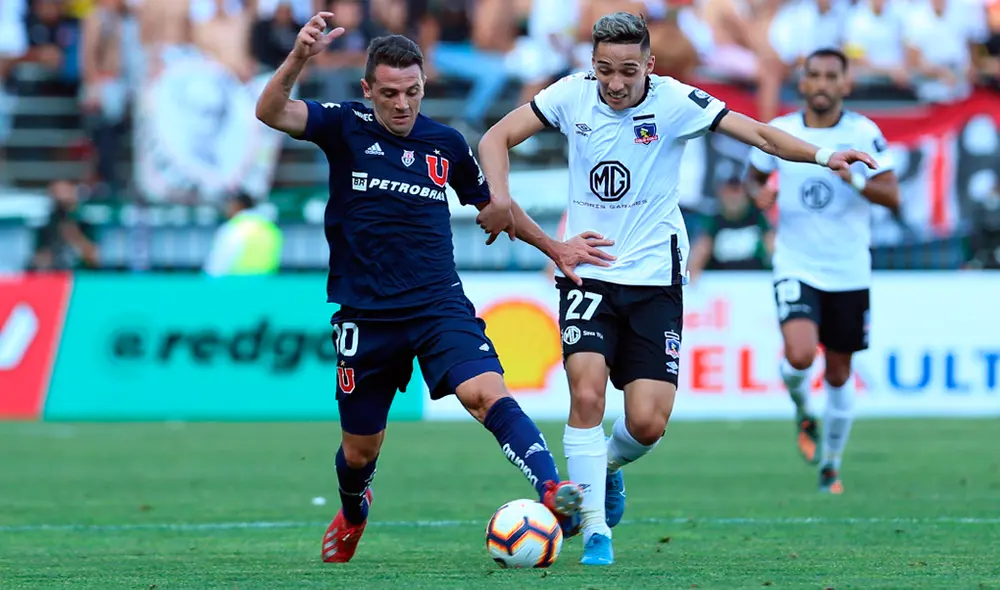 Sigue aquí EN VIVO ONLINE el clásico U. de Chile vs. Colo Colo por la fecha 9 de la Campeonato Chileno. | Foto: @udechile
