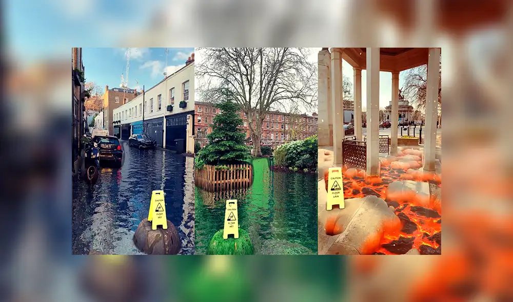 Snapchat ha presentado sus nuevos filtros que cambian cualquier superficie en lava o agua.