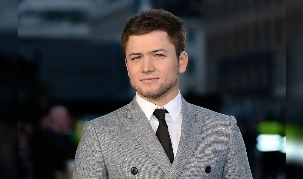 Conozca la primera imagen de Taron Egerton como Elton John Conozca la primera imagen de Taron Egerton como Elton John