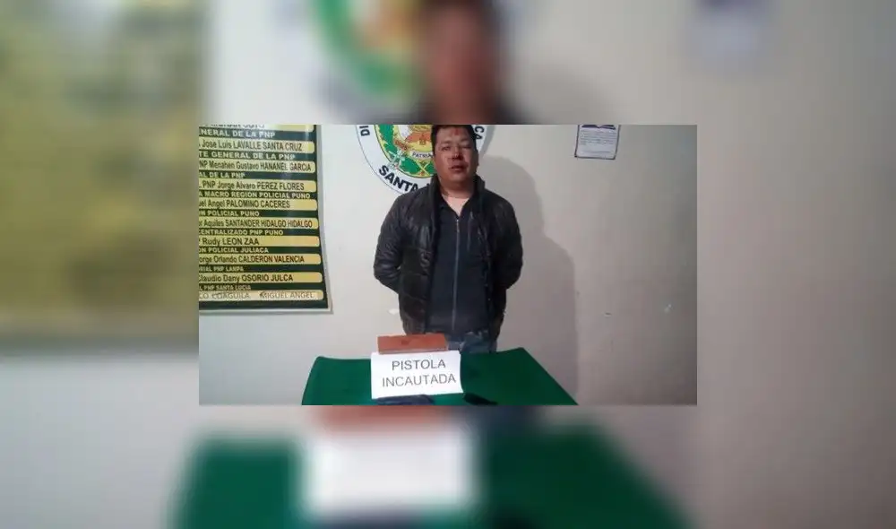 Ebrio arremetió a tiros.