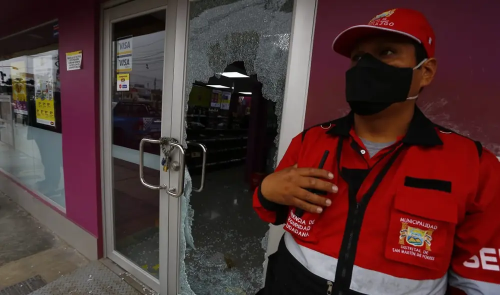SMP: intervienen a ocho menores tras robo a minimarket SMP: intervienen a ocho menores tras robo a minimarket
