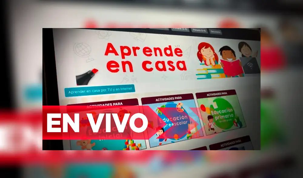 Aprende en Casa EN VIVO Aprende en Casa EN VIVO