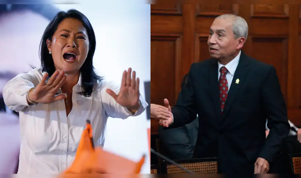 Keiko Fujimori respaldó trabajo del cuestionado fiscal Pedro Chávarry
