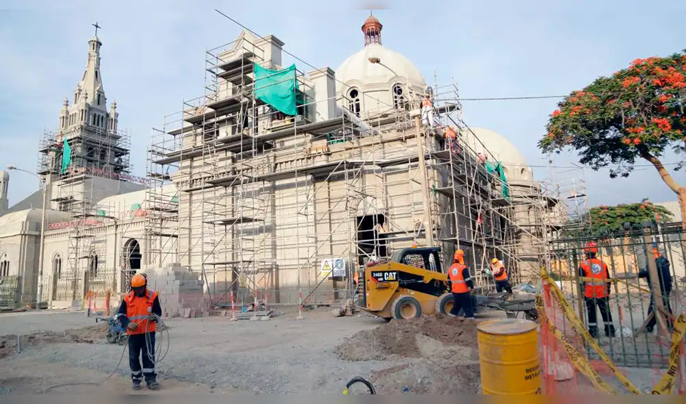 Reconstrucción del Templo del Señor de Luren se encuentra al 70% [FOTOS]