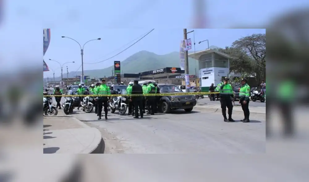 Un Policía resultó herido en medio de una balacera con delincuentes [VIDEO]