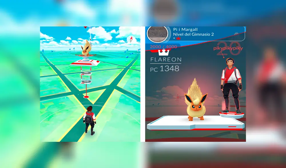 Así luce un gimnasio en Pokémon GO. Foto: Referencial.