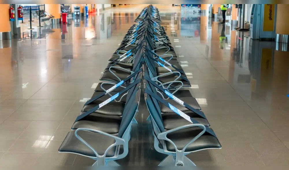 Aeropuerto Jorge Chávez presentó nuevos protocolos de seguridad. (Fotos: John Reyes / La República)