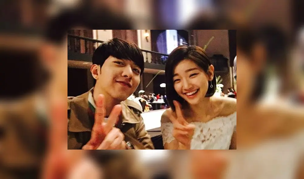 Lee Jung Shin y Park So Dam en Instagram.