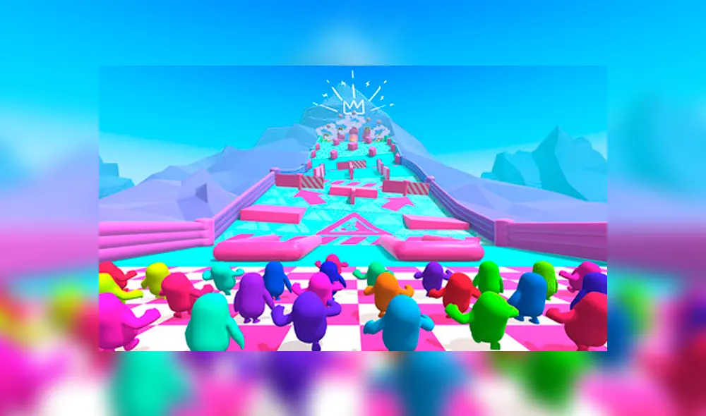 Fall Guys está disponible en PS4 y PC (Steam). Foto: Fall Guys.