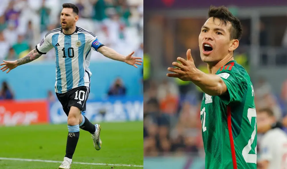 Lionel Messi y 'Chuky' Lozano son los jugadores más destacados de sus selecciones. Foto: Composición LR/AFP Lionel Messi y 'Chuky' Lozano son los jugadores más destacados de sus selecciones. Foto: Composición LR/AFP