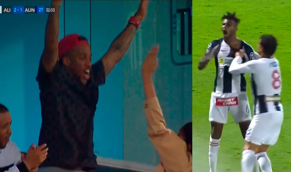 Jefferson Farfán disfrutó en el tribuna en golazo de Carlos Ascues en el Alianza Lima vs. Alianza Universidad. Jefferson Farfán disfrutó en el tribuna en golazo de Carlos Ascues en el Alianza Lima vs. Alianza Universidad.