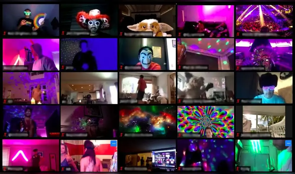 Las fiestas virtuales se han convertido en un modalidad de entretenimiento durante la cuarentena. (Foto: Cantabria económica) Las fiestas virtuales se han convertido en un modalidad de entretenimiento durante la cuarentena. (Foto: Cantabria económica)