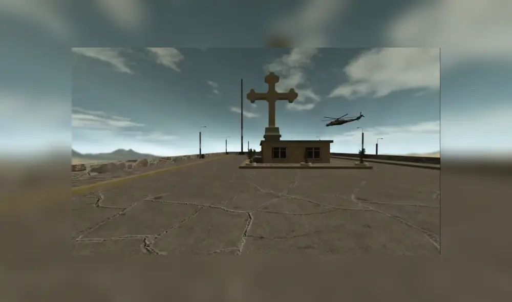 Cerro San Cristobal se convierte en nuevo mapa de Half Life.
