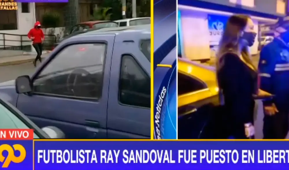 Ray Sandoval salió de la comisaria de Lince tras protagonizar un accidente automovilístico. | Foto: Latina Ray Sandoval salió de la comisaria de Lince tras protagonizar un accidente automovilístico. | Foto: Latina