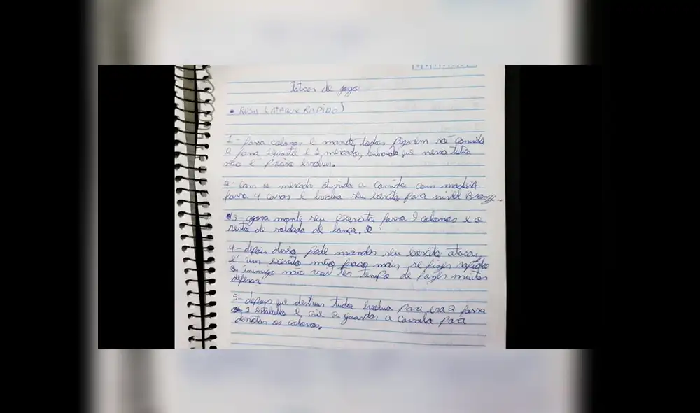 Masacre en Brasil: encuentran cuadernos de los autores del tiroteo [FOTOS]