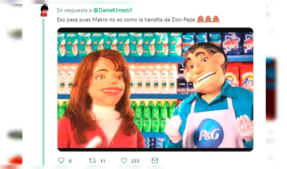 Daniel Urresti se burla de Milagros Leiva tras queja de Makro