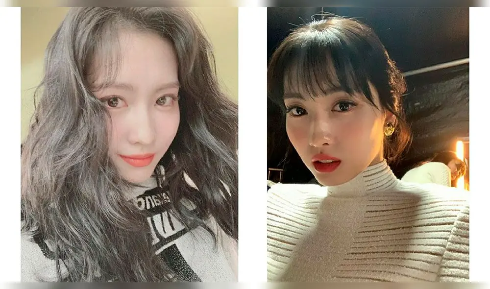 TWICE: Momo subió una serie de cinco imágenes.