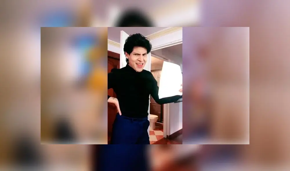 Desliza las imágenes para ver la divertida parodia que hizo un joven peruano de 'La máscara'. Foto: TikTok/Bruce Paz Desliza las imágenes para ver la divertida parodia que hizo un joven peruano de 'La máscara'. Foto: TikTok/Bruce Paz