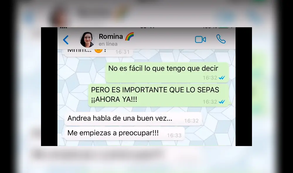 WhatsApp: Intentó advertir a su amiga de la infidelidad de su novio y terminó en ridículo [VIDEO]