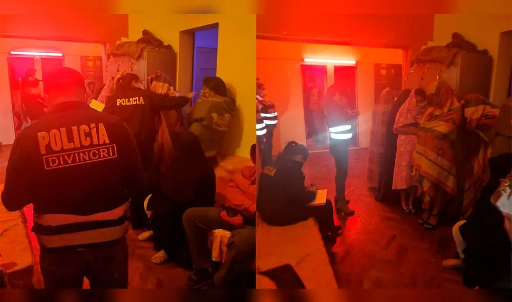 Féminas y varones serán investigados por Violación de Medidas Sanitarias. Foto: Policía Nacional.