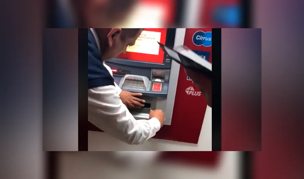Usuaria denuncia nueva modalidad de robo en cajero automático [VIDEO]